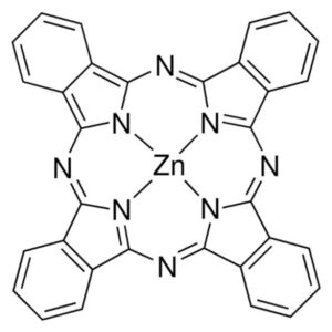 zinc phthalocyanine structure